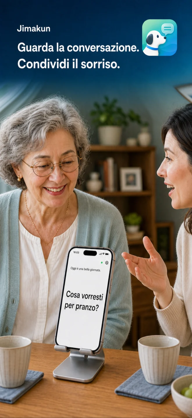 Schermata reale dell’app: Jimakun: Sottotitoli dal vivo